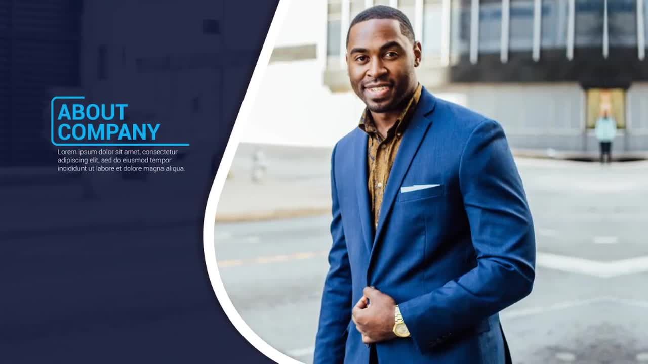 时尚而独特的企业转场素材库精选AE模板