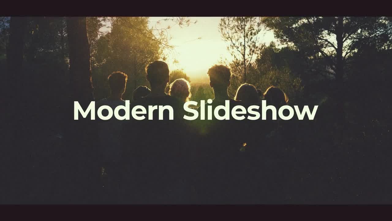 旅游照片幻灯片时尚展示素材库精选AE模板