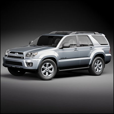 Toyota 4Runner 2009 SUV丰田越野车3D 模型