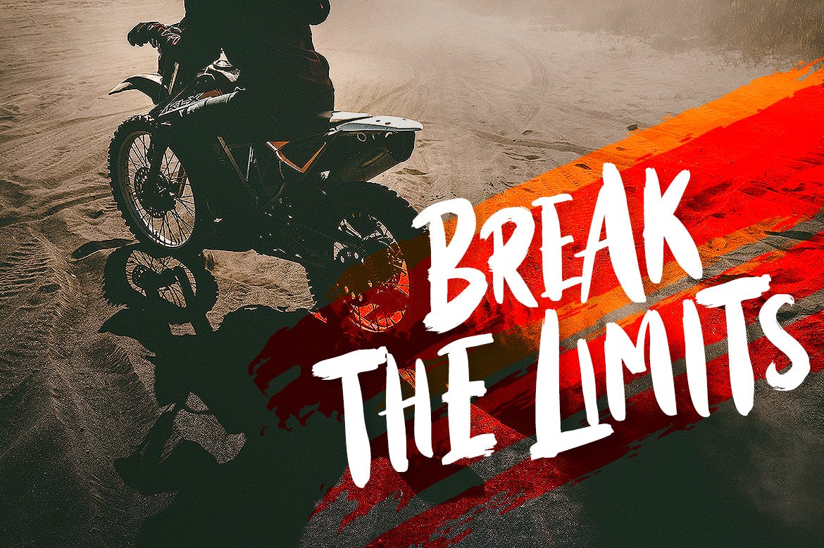 英文干笔刷画笔字体 Black Torch – Dry Brush Font插图(6)