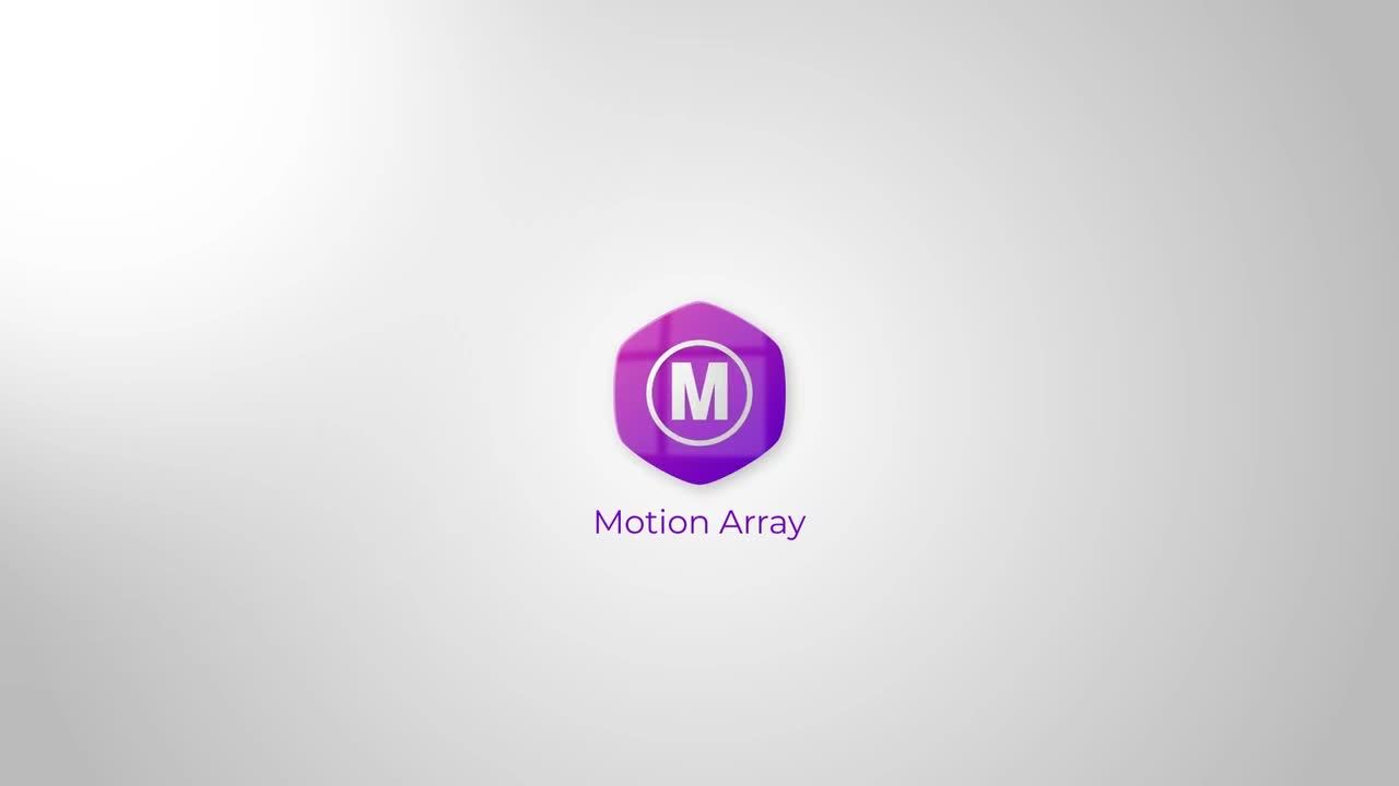 4K光泽徽标活动视频素材库推荐PR模板