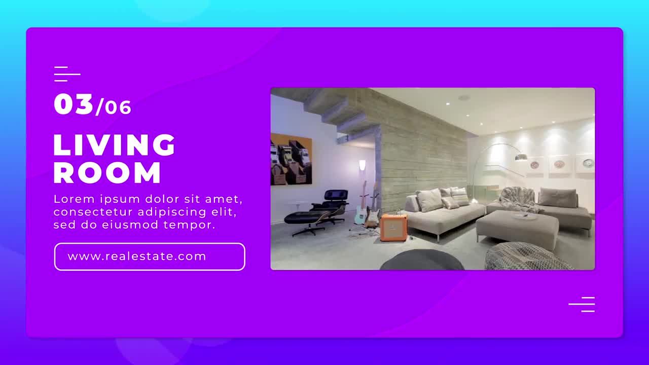 明亮干净创意房地产宣传动态动画素材库精选AE模板