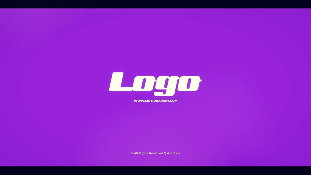 简单动态logo视频特效素材库精选AE模板