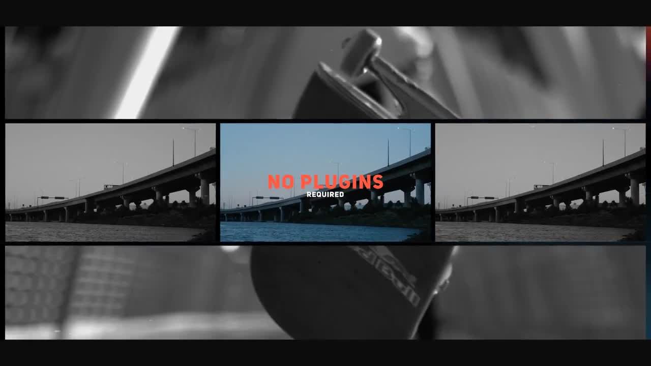 动态城市转场素材库精选AE模板