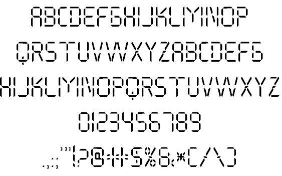 My Display St font插图1 My Display St font插图1