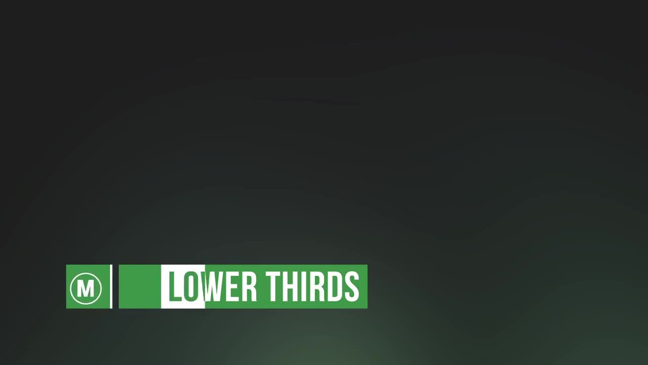 28个下三分之一动画标题素材库精选AE模板