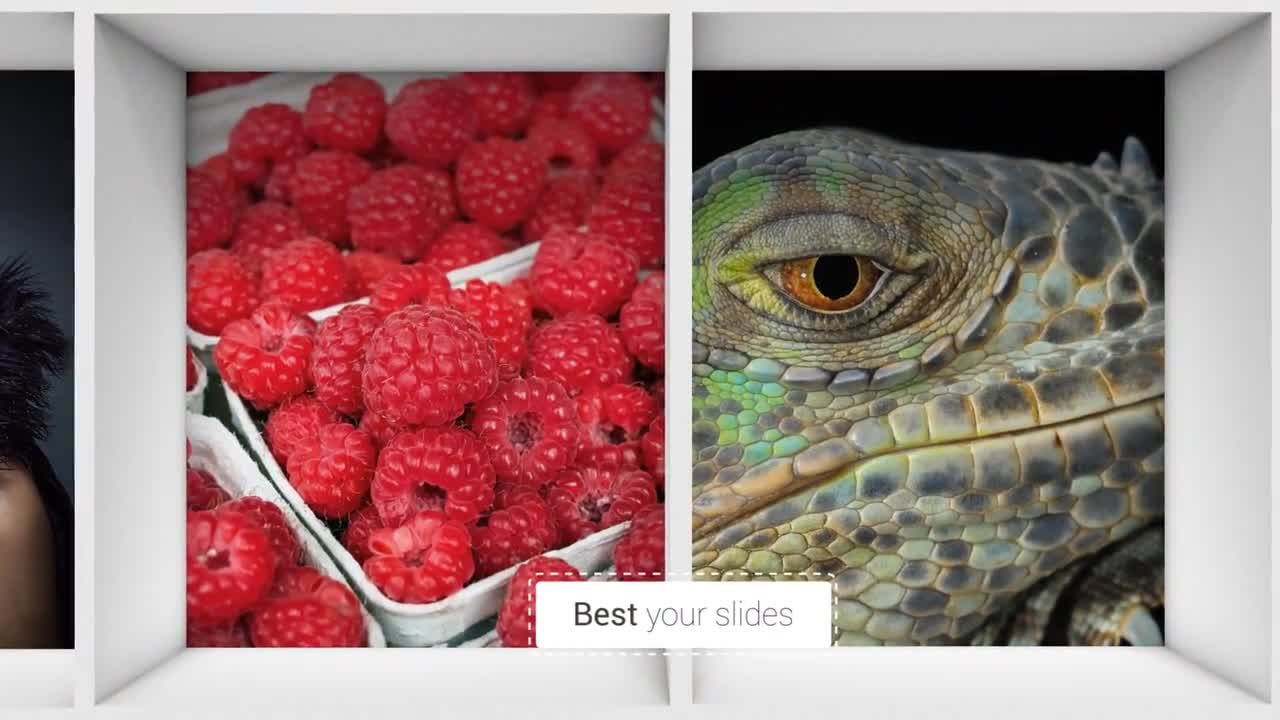 墙壁幻灯片各个场景照片素材库精选AE模板