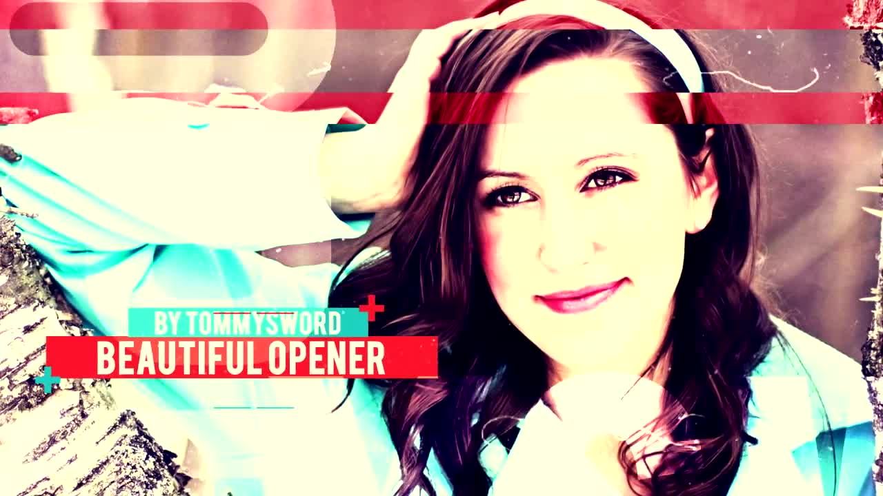 美丽的复古风格精彩介绍素材库精选AE模板