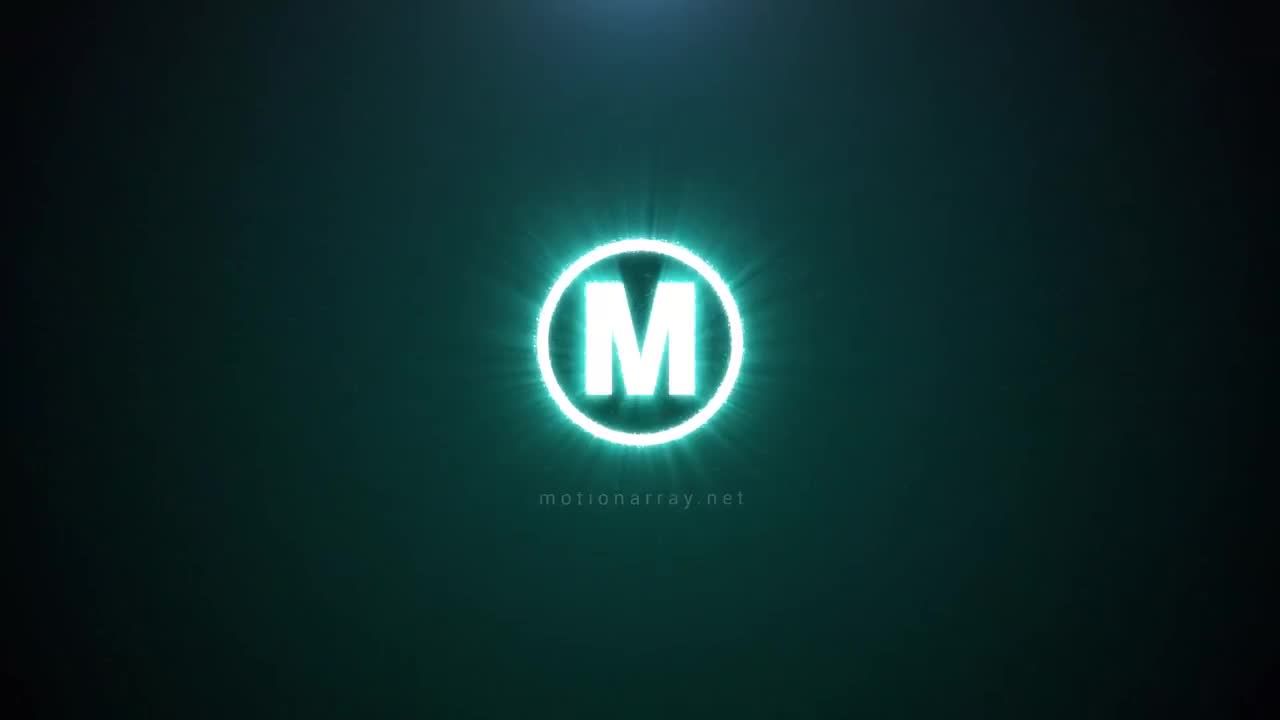 动态光线粒子logo片头片尾展示素材库精选AE模板