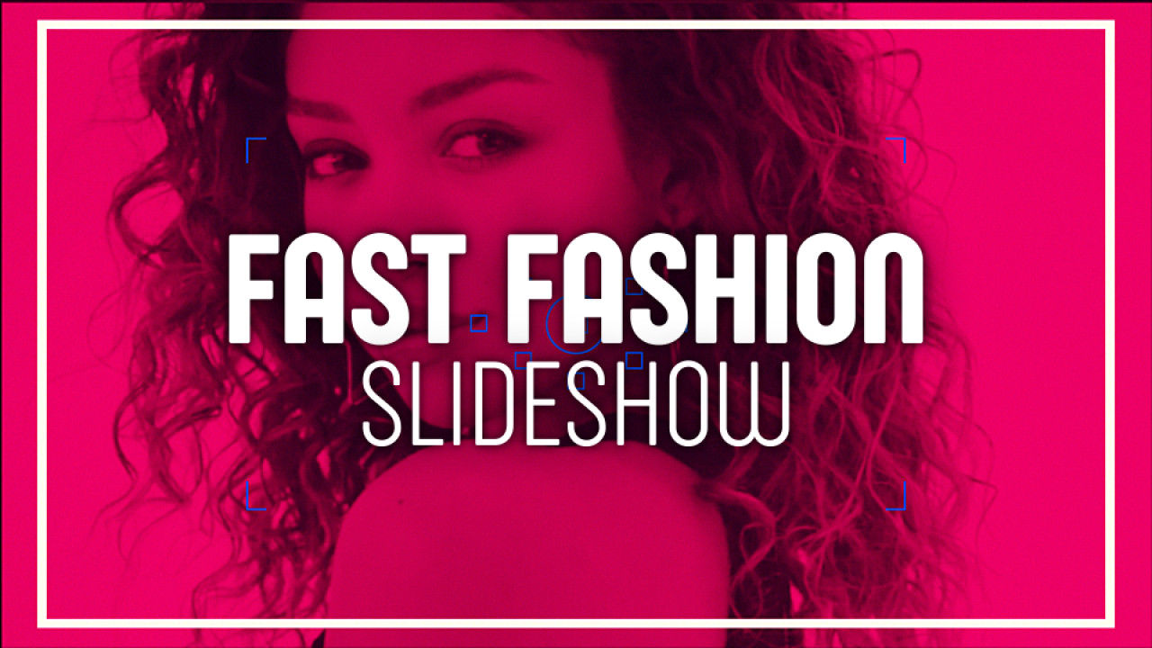 快速时尚幻灯片素材库精选AE模板