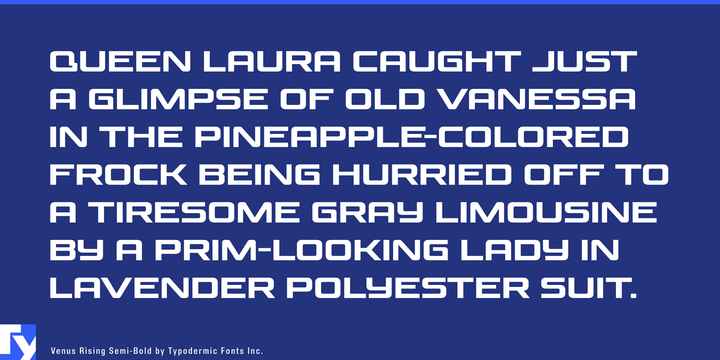 Venus Rising Font Family插图2