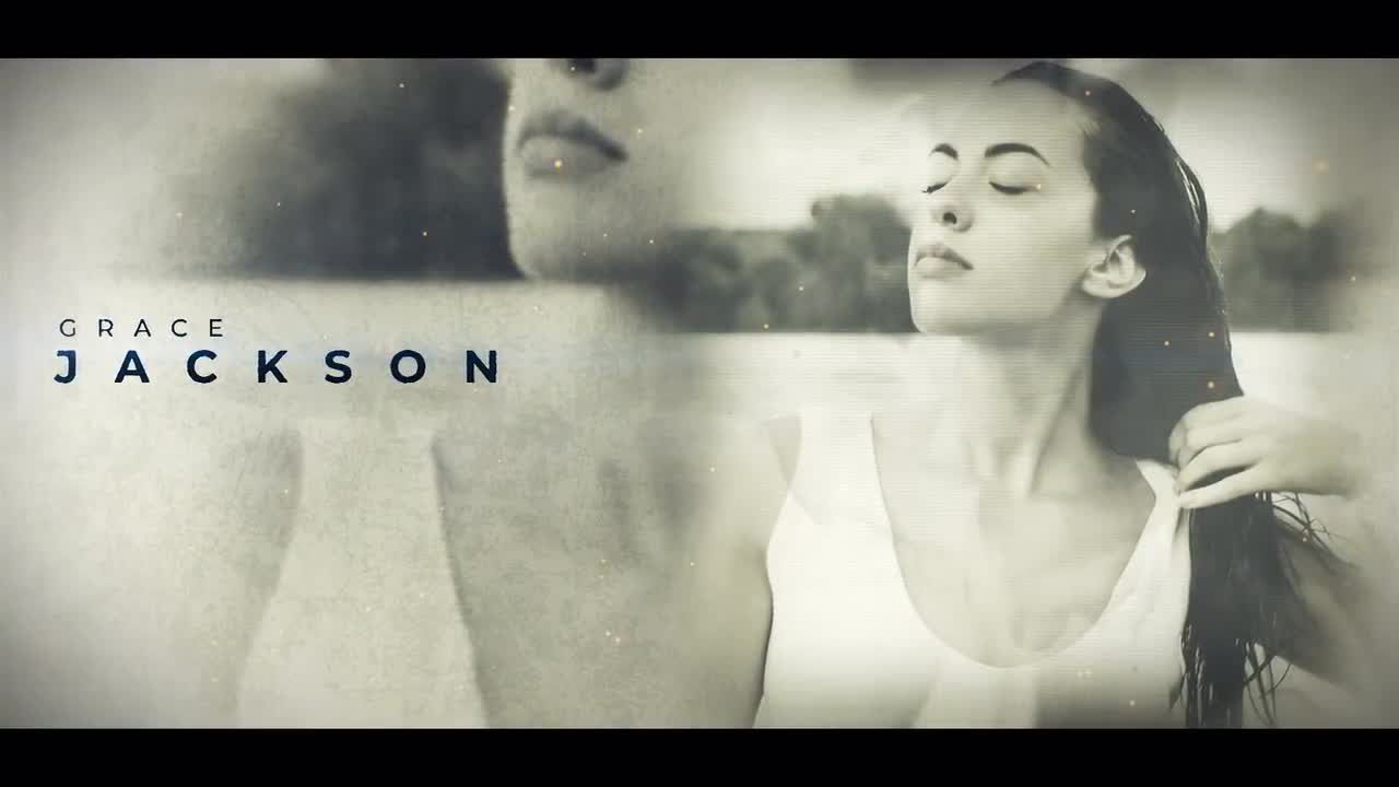 电影开场模板AE原版工程