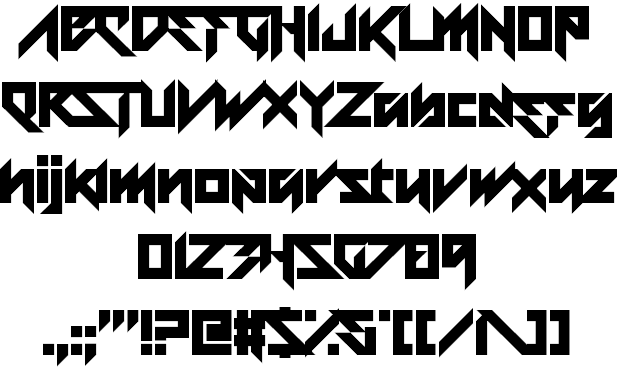 Blessings of Babylon font插图1