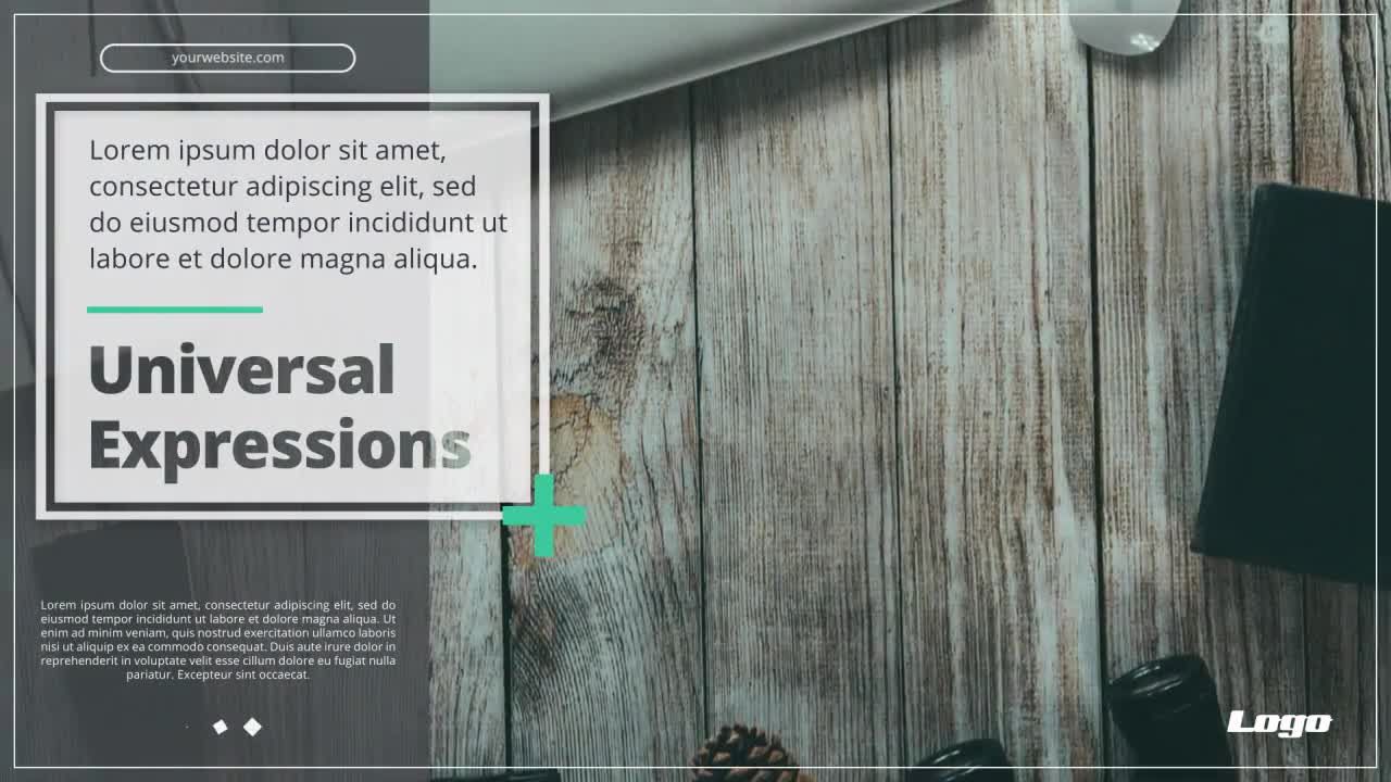 现代平滑的商业演示转场效果PR模板