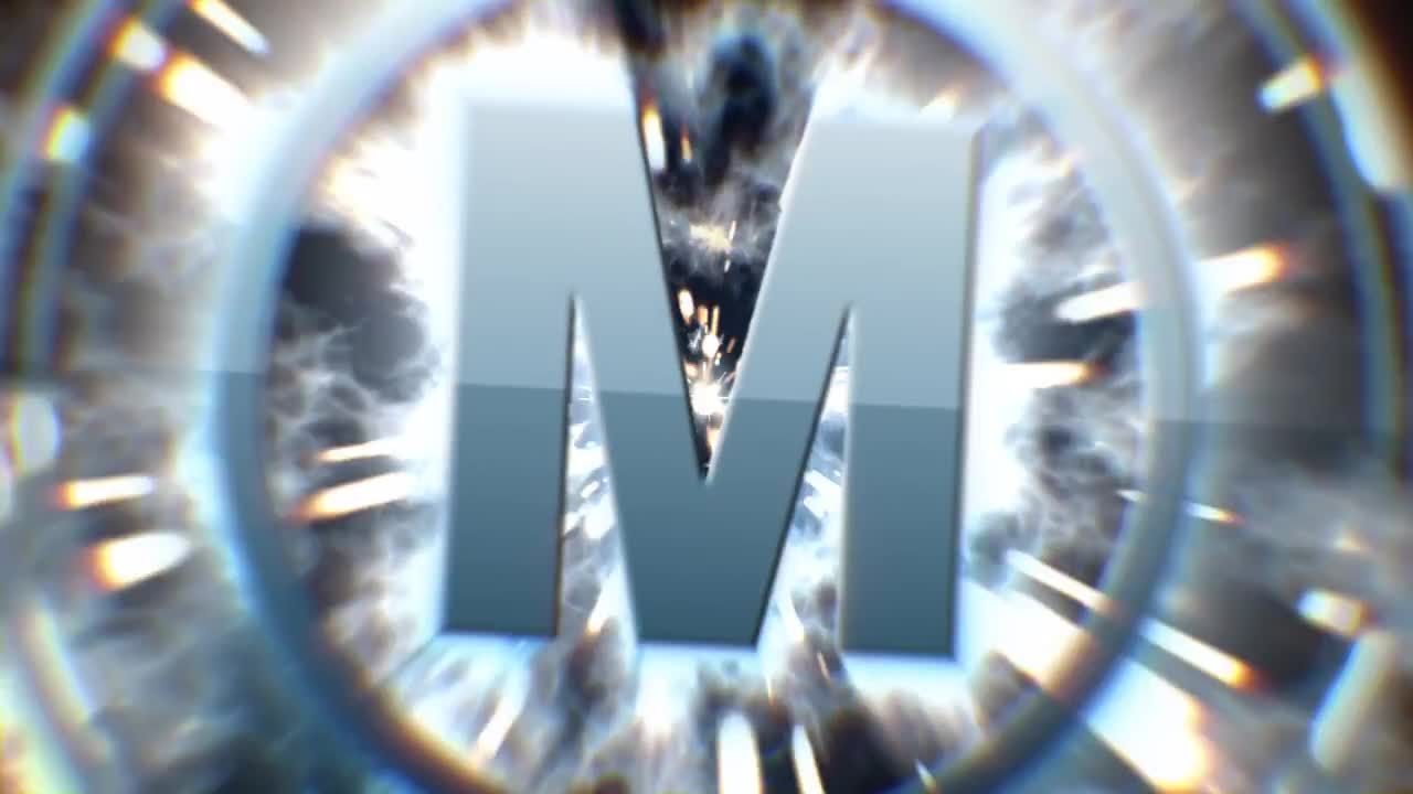 太空银河标志素材库精选AE模板