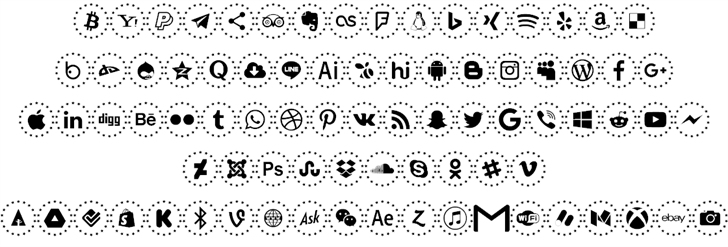 Type Icons Color font插图2 Type Icons Color font插图2