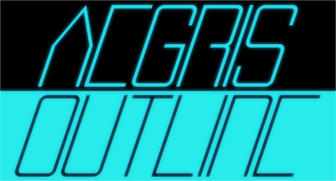 Aegris Outline font素材之家精选英文字体