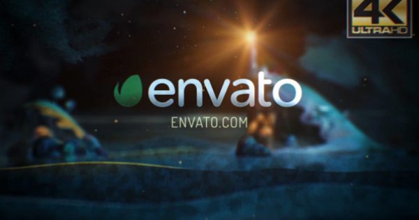 灯塔灯光揭幕效果Logo演示特效素材库精选AE模板 Lighthouse logo reveal