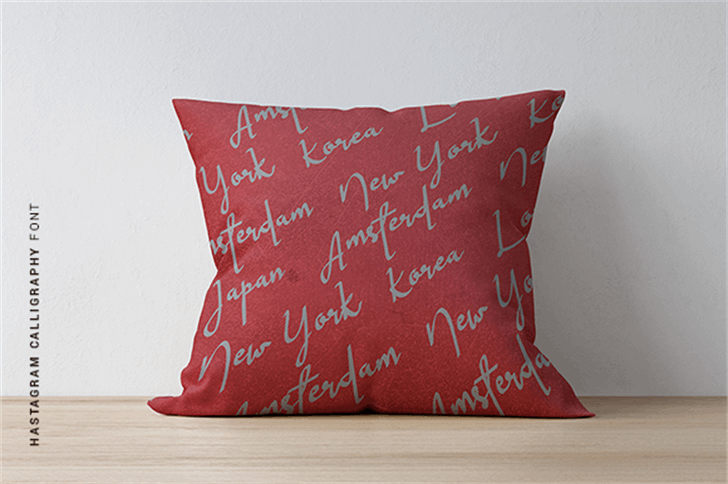 Hastagram Personal font插图1