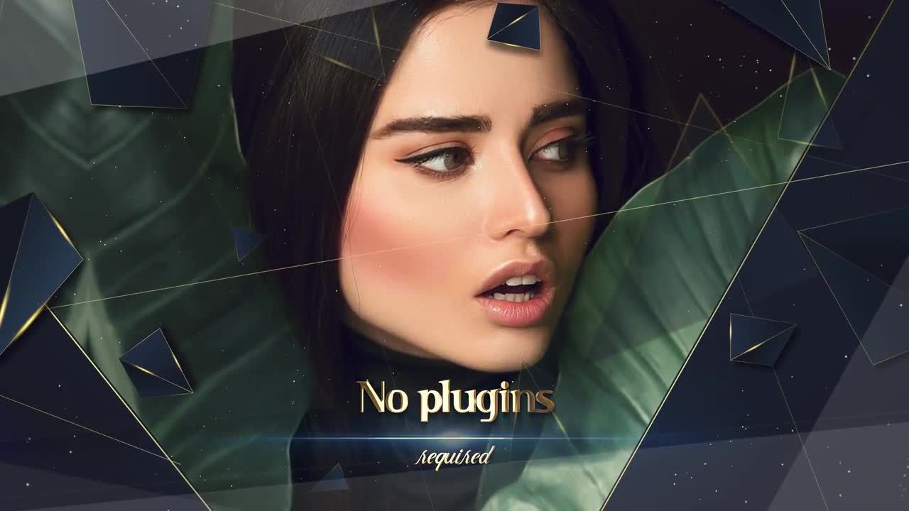 华丽外观设计幻灯片素材库精选AE模板