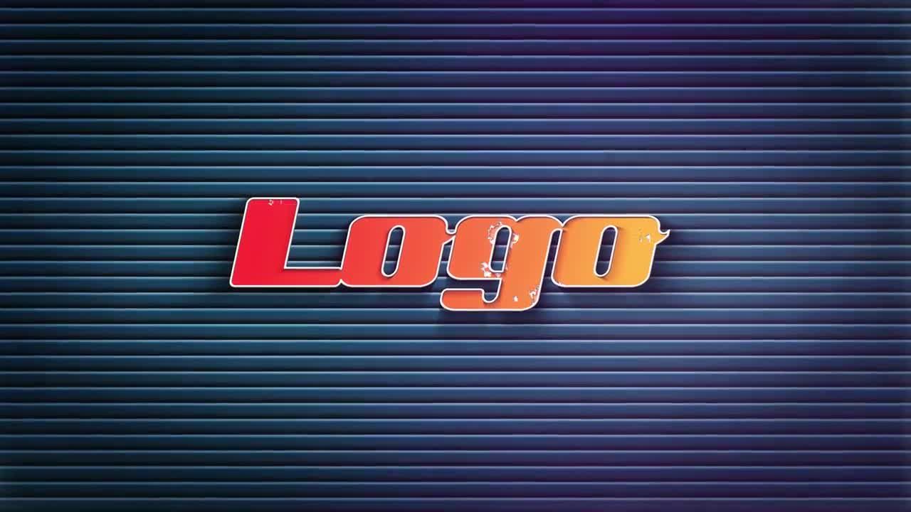 明亮多彩的徽标显示素材库精选AE模板