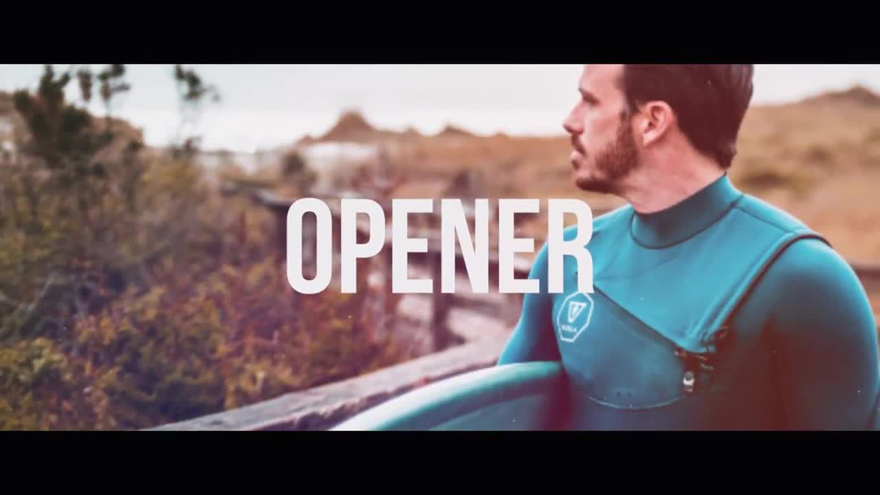 快速简约时尚媒体动画开场素材库推荐PR模板