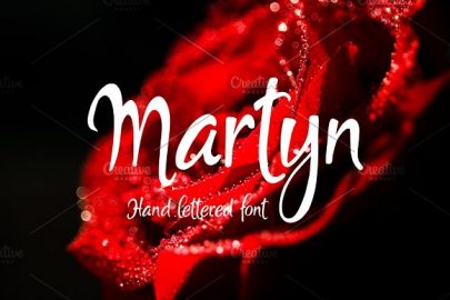 Martyn Font素材之家精选英文字体
