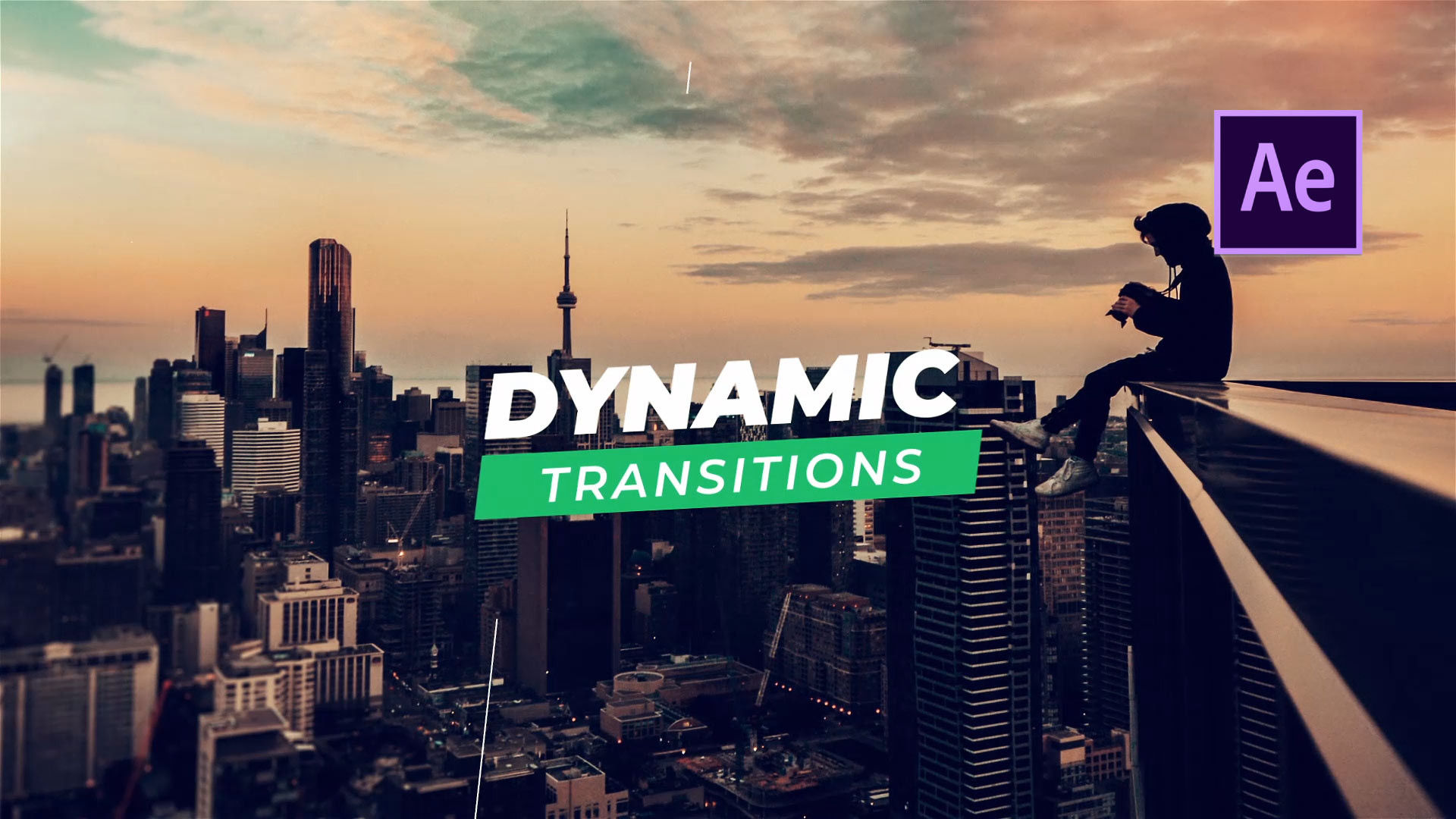 最新时尚快速幻灯片放映素材库精选AE模板