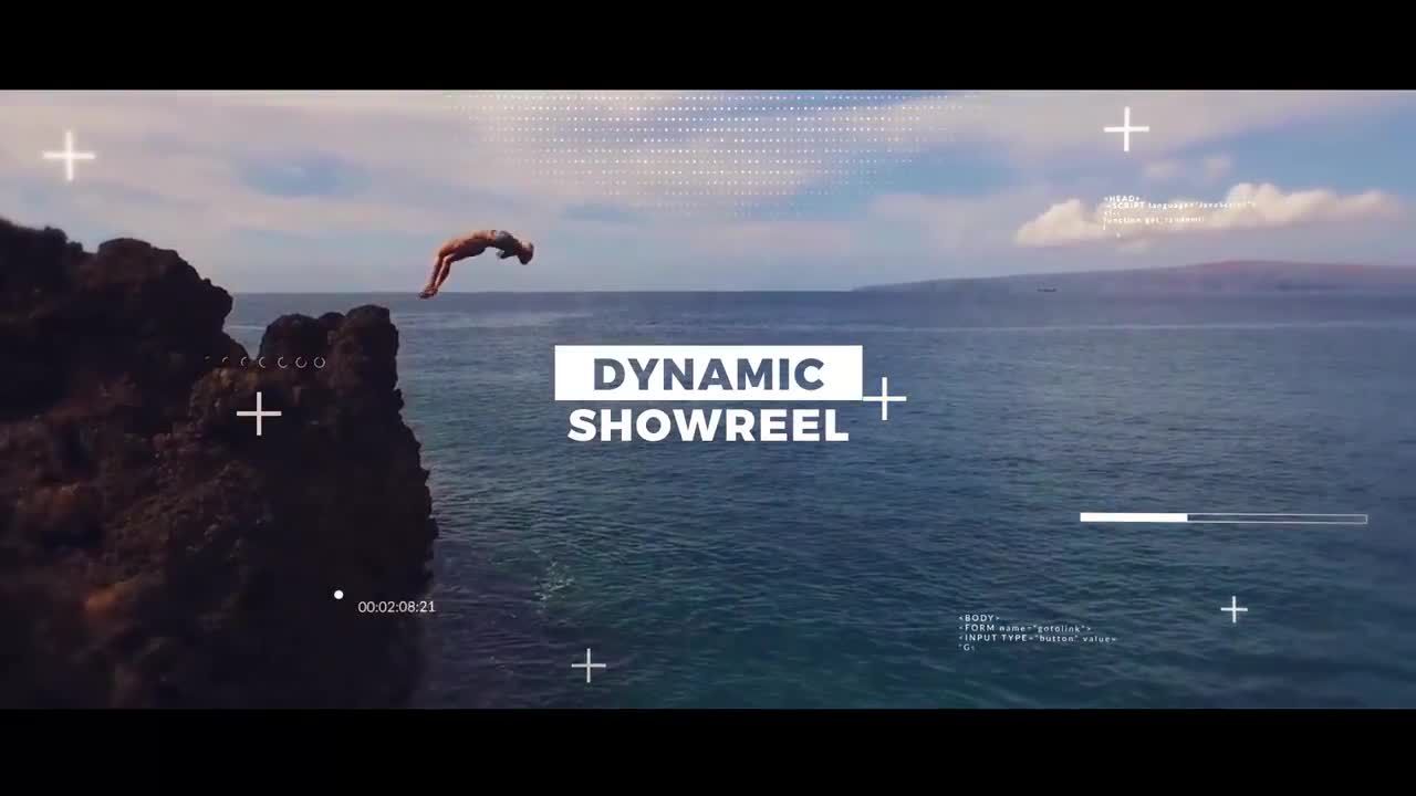 充满活力的旅行运动视频素材库精选AE模板