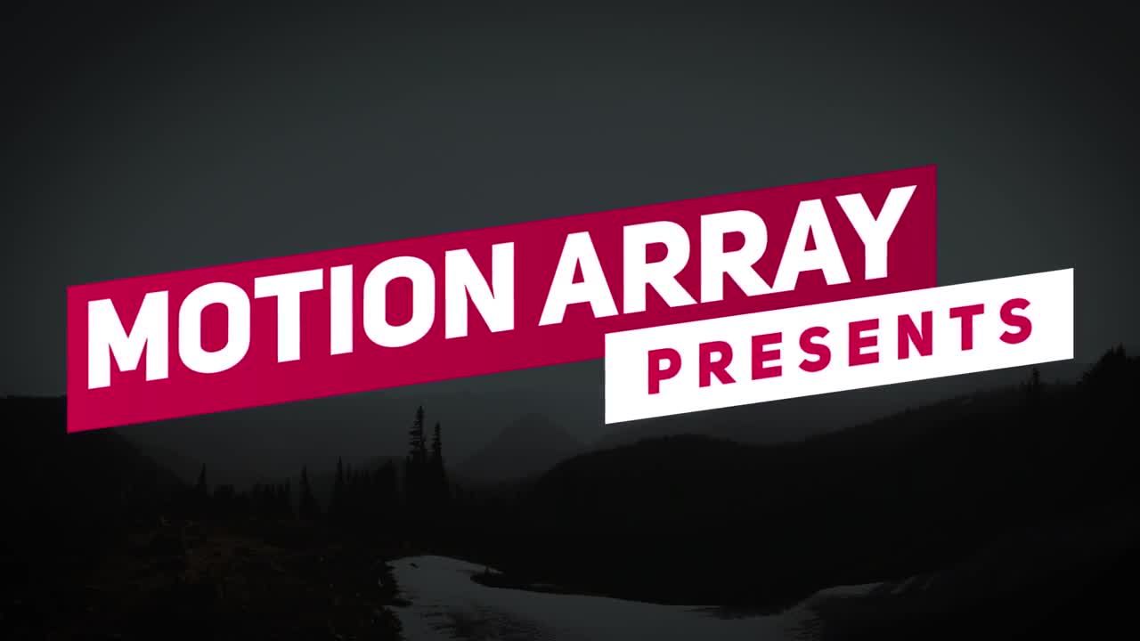 12个整洁智能和动态动画的全屏标题素材库精选AE模板