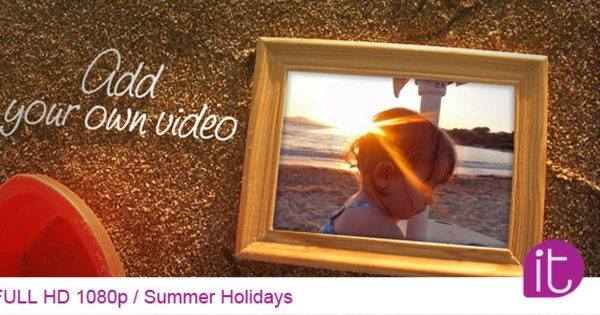 夏日时光电子相册素材库精选AE模板 Summer Holidays