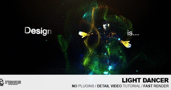 光线舞者动画特效素材库精选AE模板 Light Dancer