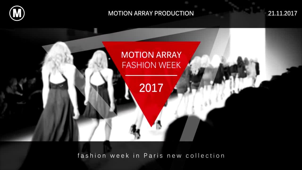 时尚过渡AE促销模板