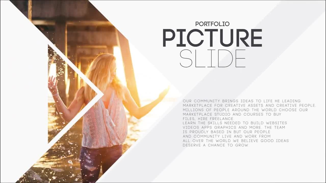 10个企业介绍场景素材库精选AE模板