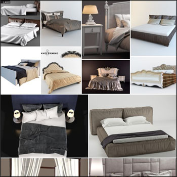 3DDD/3DSky家具家居模型收藏集素材之家精选3D模型