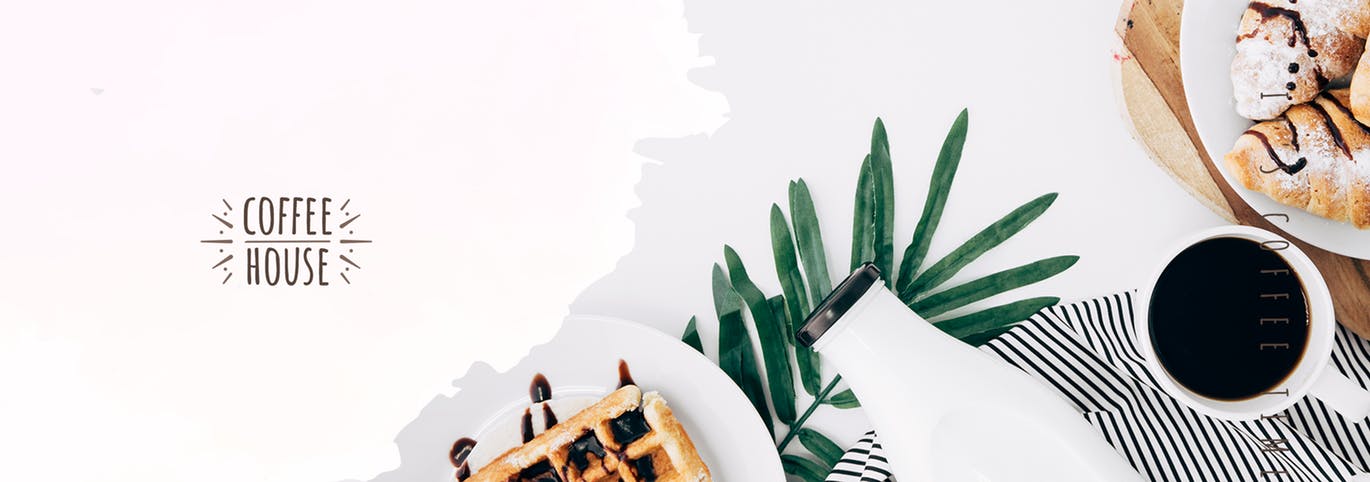 清新简约时尚优雅高端小资情调咖啡banner海报DM宣传单设计模板素材库精选插图(9)