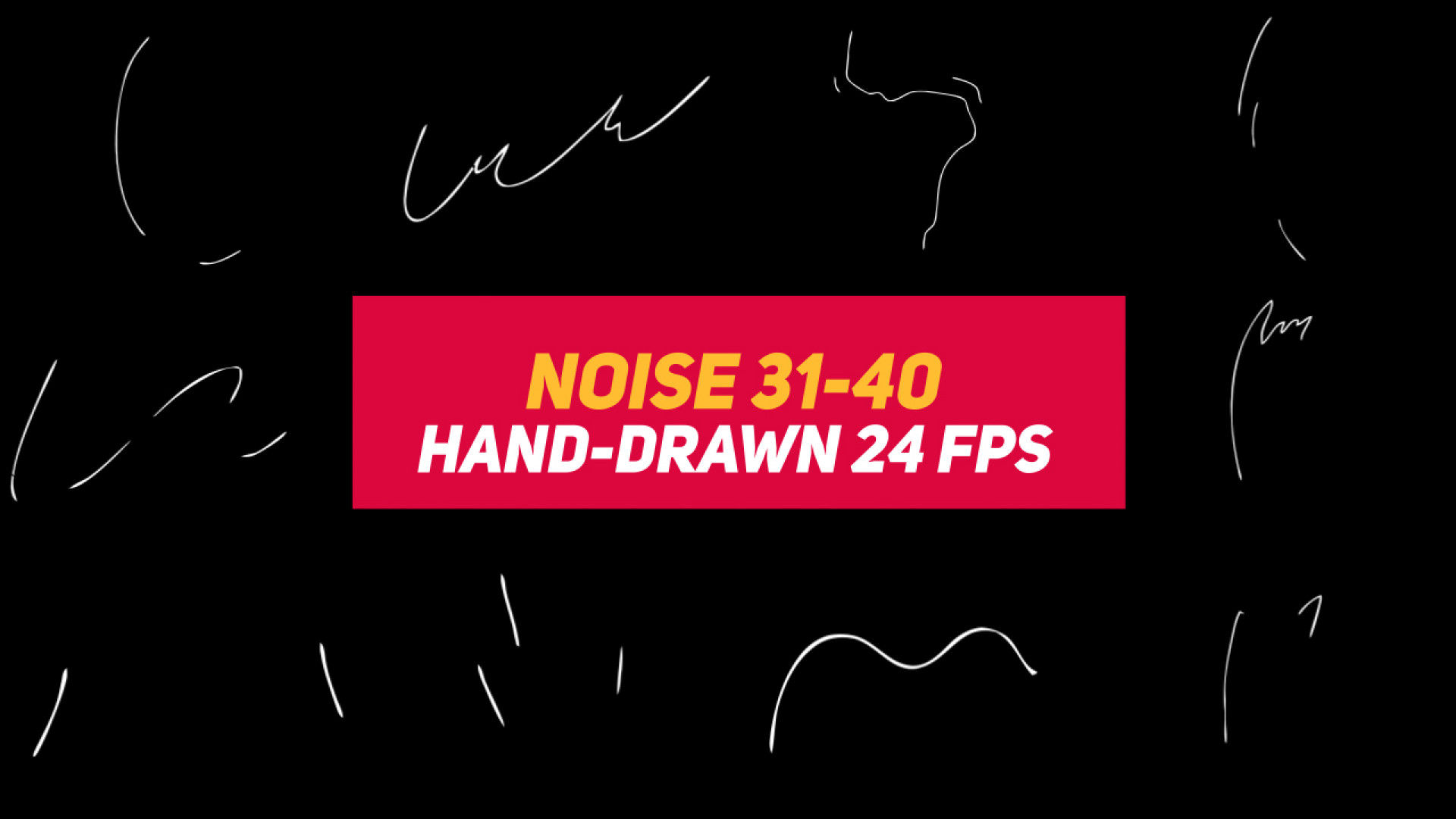 液体元素噪声61-70动画10个素材库精选AE模板