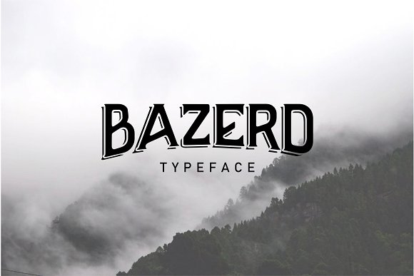 BAZERD – Typeface素材之家精选英文字体