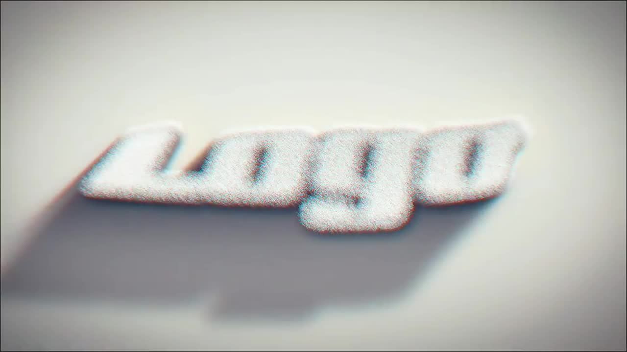 具有简约风格化设计的 现代标志介绍ae模板