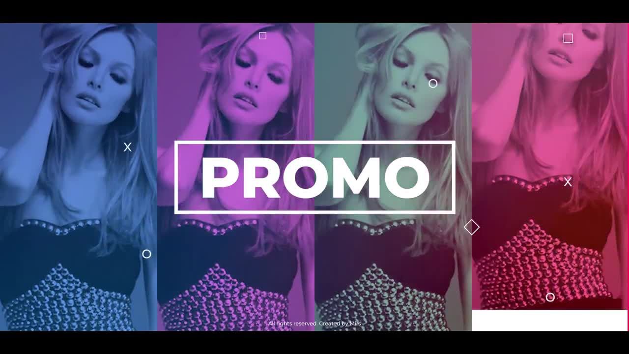 时尚创意幻灯片动画过渡素材库精选pr模板