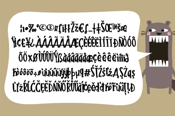 Nightliter Font插图2