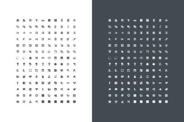 像素完美的极简设计风格矢量素材库精选图标素材v3 Pixel Perfect Mini Icons Vol. 3