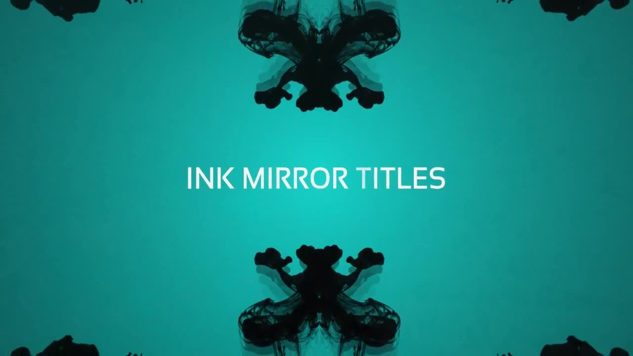 优雅的墨镜标题后效果素材库精选AE模板