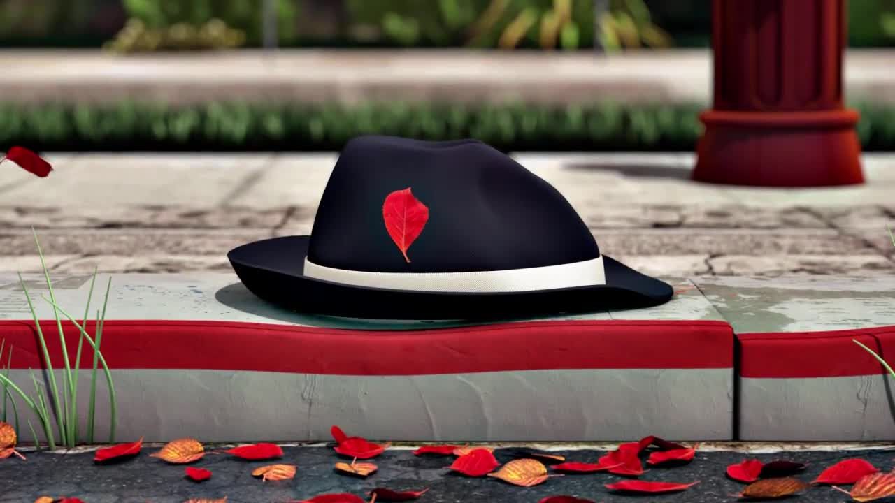 Fedora摇曳外观简洁素材库精选AE模板