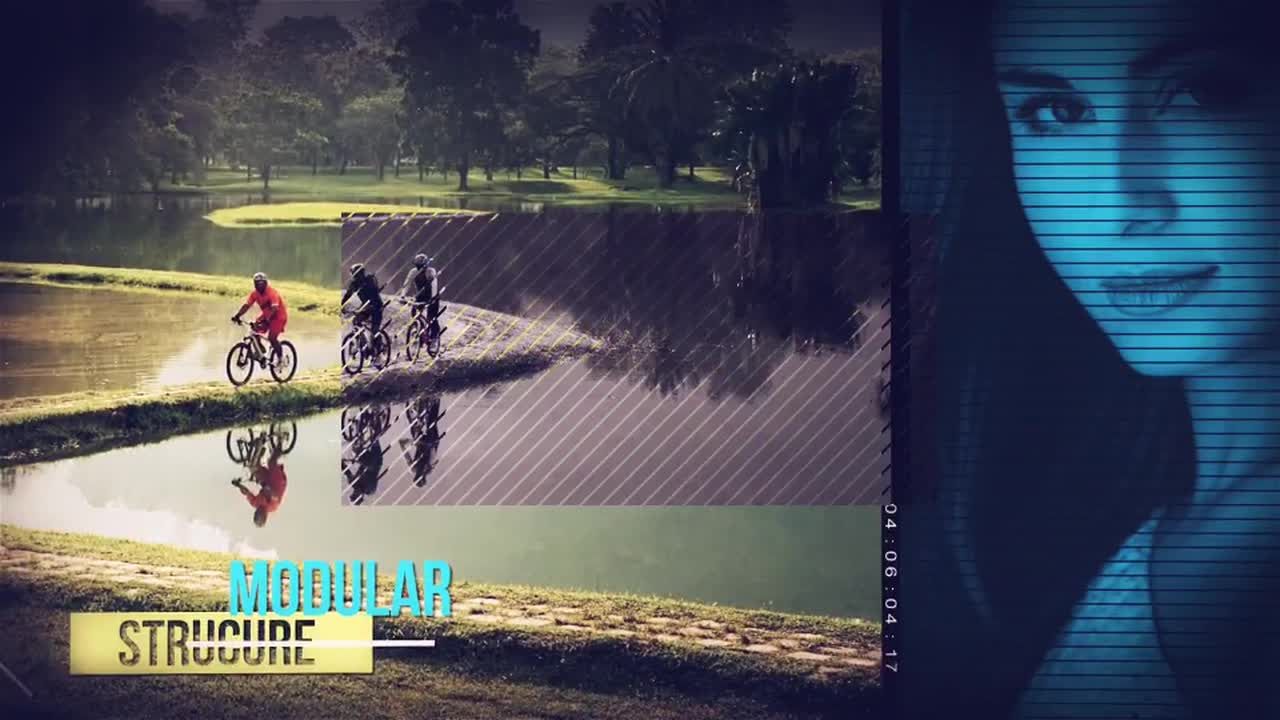 动态时尚幻灯片动画素材库精选AE模板