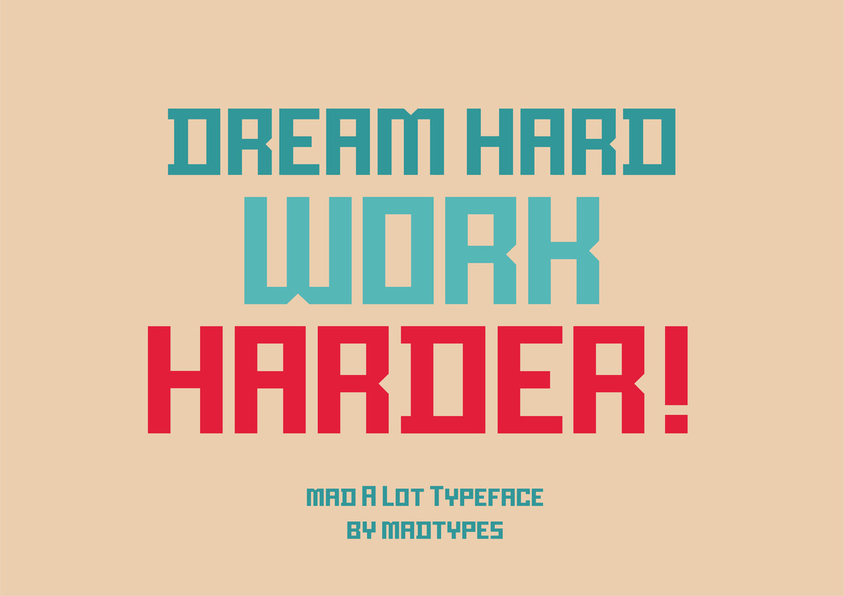 Mad A Lot Font插图2