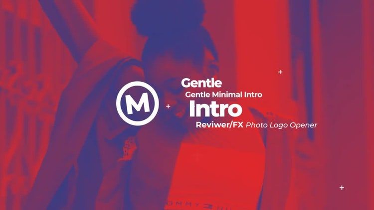 抽象的温柔介绍具有创造性的素材库精选AE模板