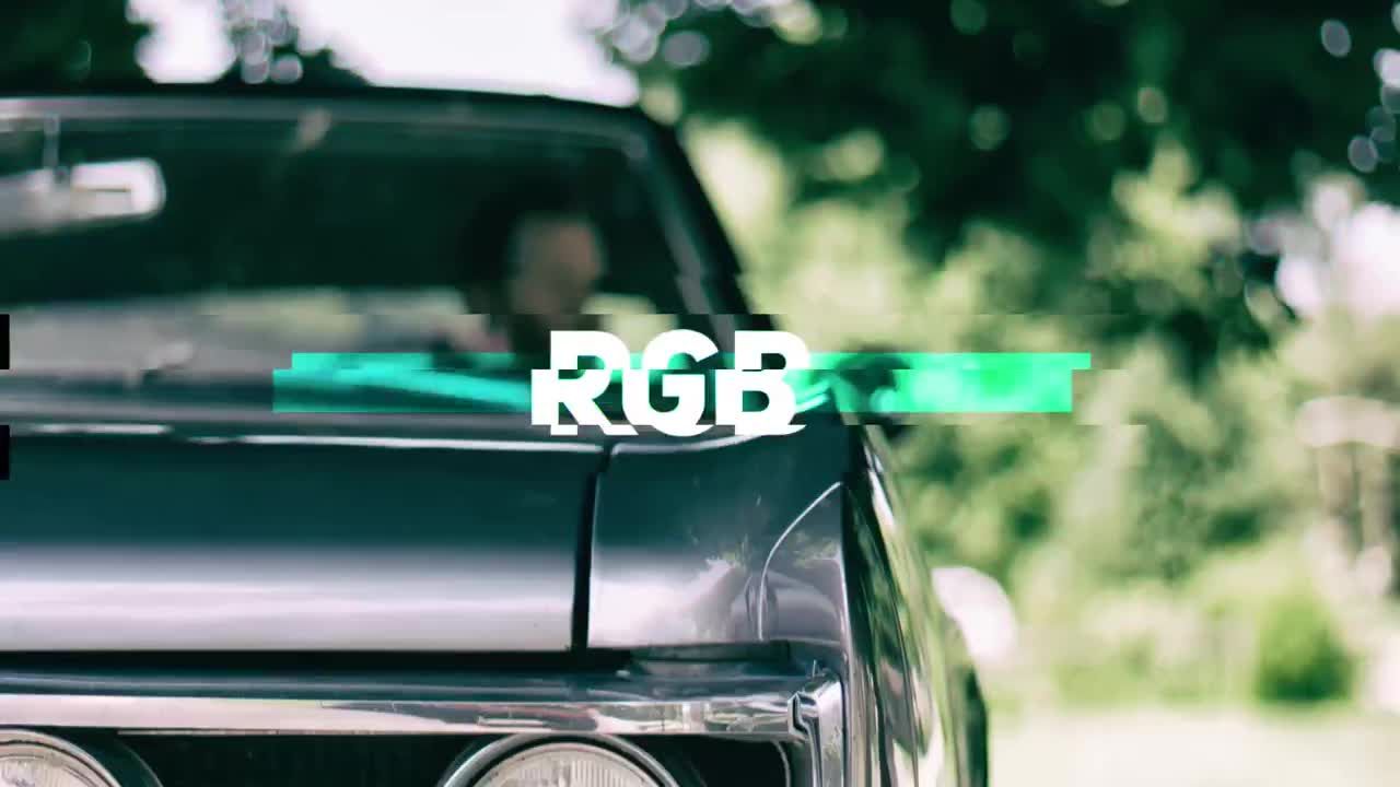 信号故障效果文本动画时尚过渡素材库推荐PR模板