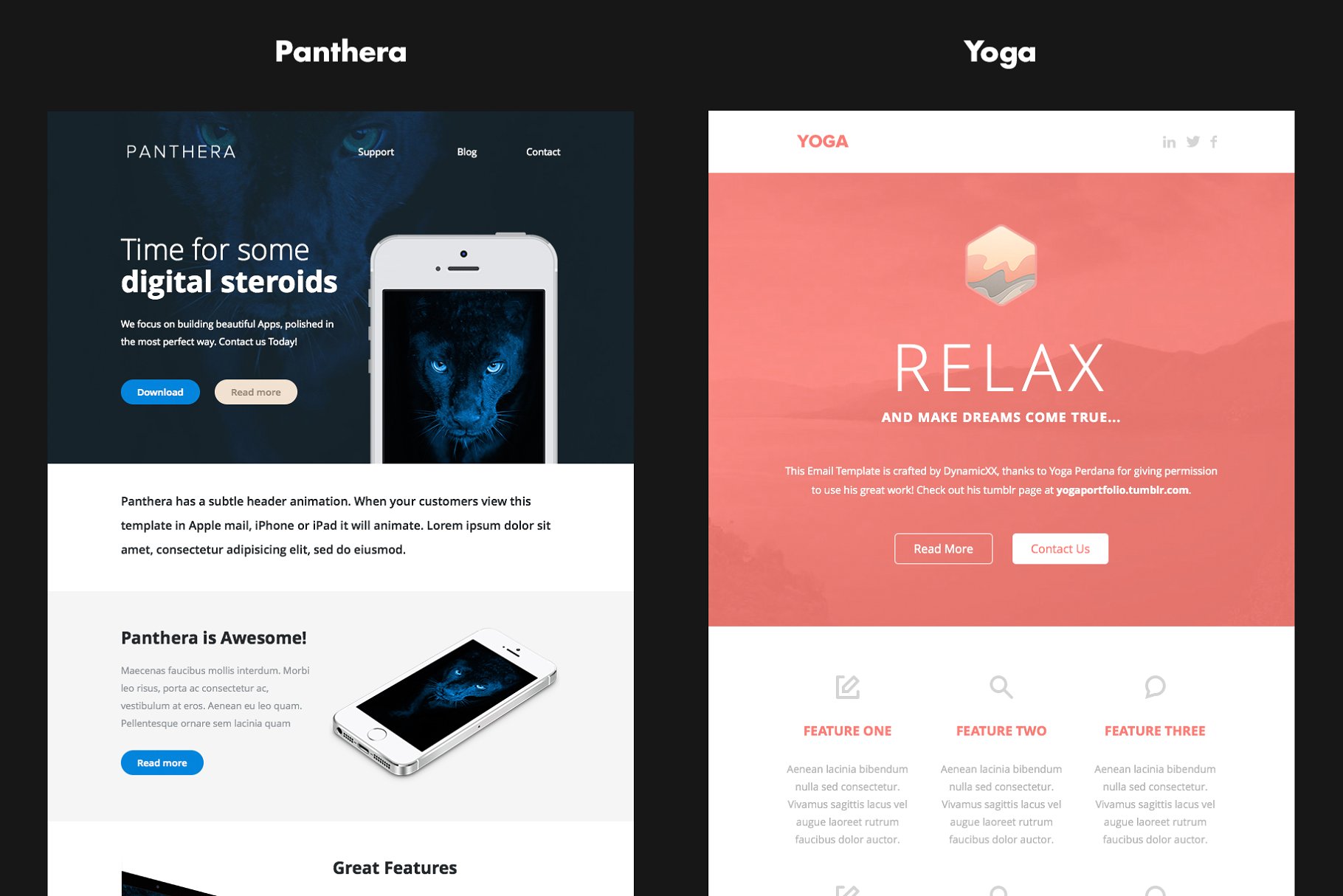 14款电子邮件EDM促销邮件设计模板 Combo B1+B2 – 14 Templates + Builder插图(4)