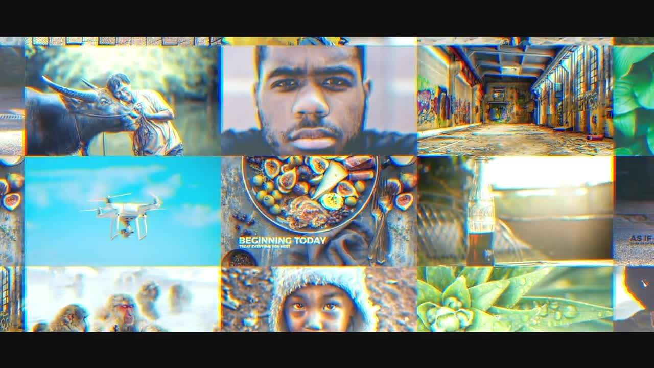 旅游度假动态幻灯片素材库精选AE模板